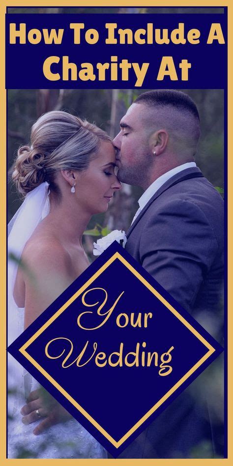 charity wedding list